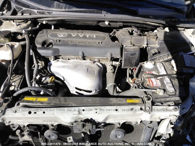JTKDE177560080098 - 2006 TOYOTA SCION TC SILVER photo 10
