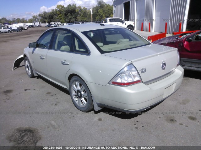 1MEHM42WX8G601174 - 2008 MERCURY SABLE PREMIER TAN photo 3