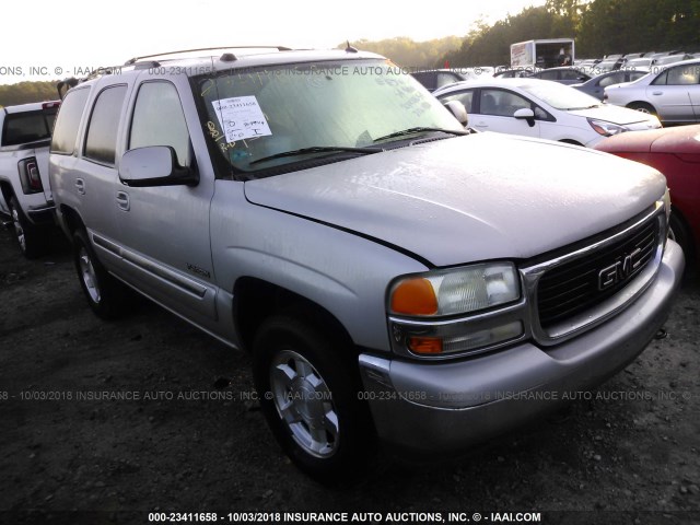 1GKEK13Z34R212090 - 2004 GMC YUKON GRAY photo 1