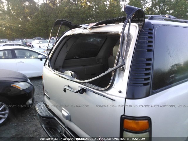 1GKEK13Z34R212090 - 2004 GMC YUKON GRAY photo 6