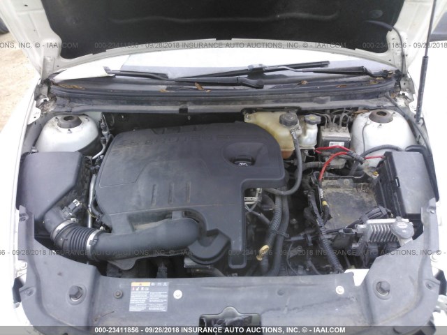 1G1ZB5E02CF202050 - 2012 CHEVROLET MALIBU LS 白色 照片 10