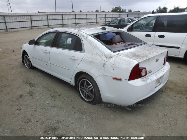 1G1ZB5E02CF202050 - 2012 CHEVROLET MALIBU LS 白色 照片 3
