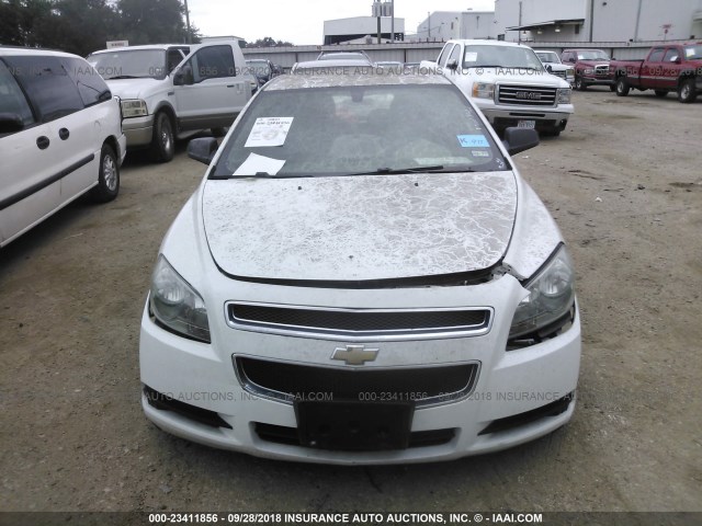 1G1ZB5E02CF202050 - 2012 CHEVROLET MALIBU LS 白色 照片 6