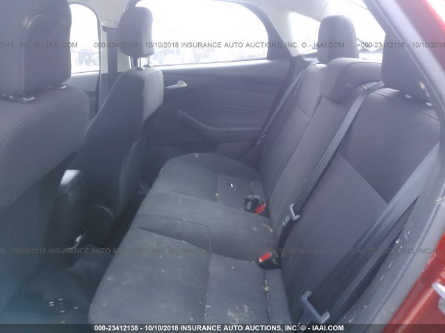 1FADP3FE5JL320440 - 2018 FORD FOCUS SE ORANGE photo 8