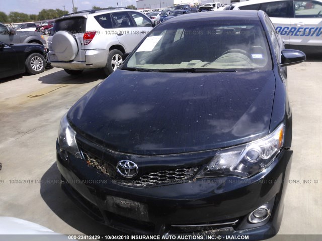 4T1BF1FK8EU329319 - 2014 TOYOTA CAMRY L/SE/LE/XLE 黑色 照片 6