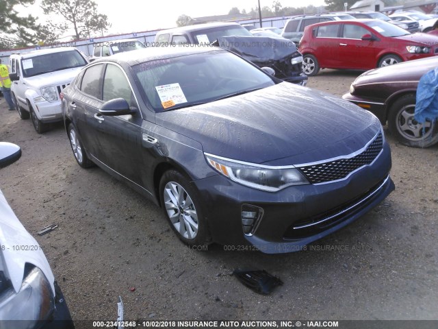 5XXGT4L39JG222958 - 2018 KIA OPTIMA LX/S GRAY photo 1