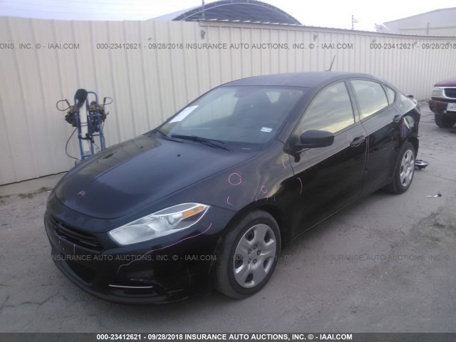 1C3CDFAA8DD316194 - 2013 DODGE DART SE/AERO BLACK photo 2