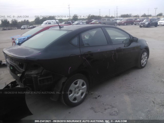 1C3CDFAA8DD316194 - 2013 DODGE DART SE/AERO BLACK photo 4