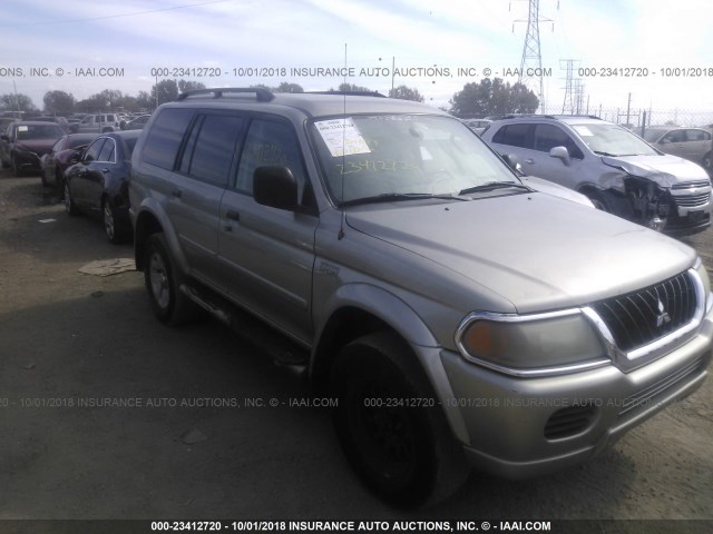 JA4MT31R03J001939 - 2003 MITSUBISHI MONTERO SPORT XLS SILVER photo 1