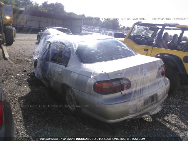 1G1ND52F24M520233 - 2004 CHEVROLET CLASSIC BEIGE photo 3