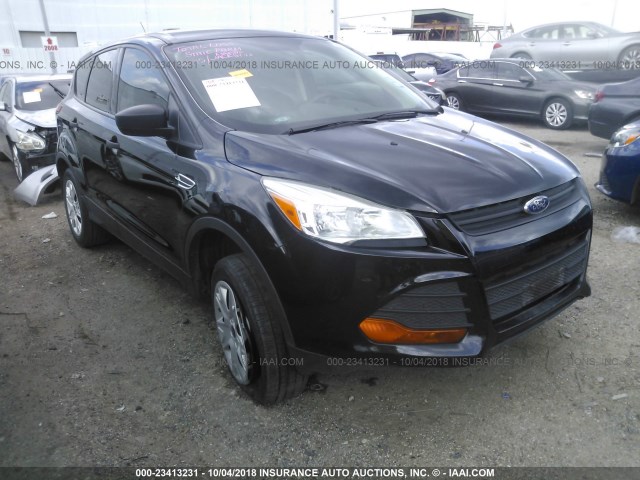 1FMCU0F74GUA10048 - 2016 FORD ESCAPE S BLACK photo 1