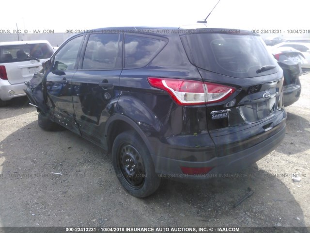 1FMCU0F74GUA10048 - 2016 FORD ESCAPE S BLACK photo 3