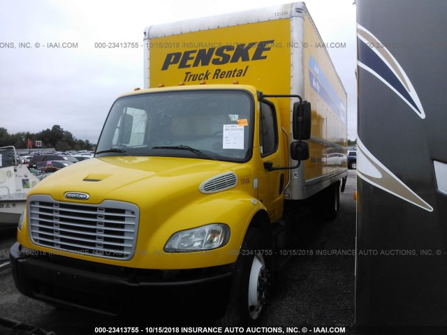 3ALACWDT8GDGZ7347 - 2016 FREIGHTLINER M2 106 MEDIUM DUTY YELLOW photo 2