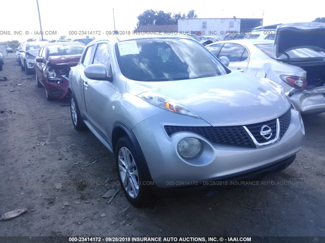 JN8AF5MR7BT006263 - 2011 NISSAN JUKE S/SV/SL SILVER photo 6