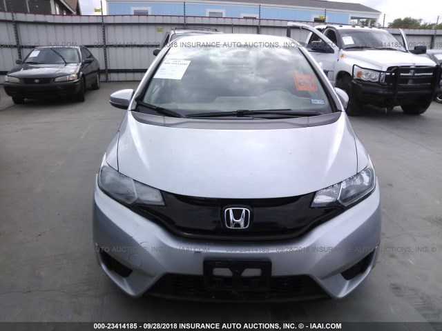 JHMGK5H52GX045432 - 2016 HONDA FIT LX SILVER photo 6