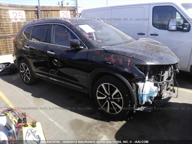 JN8AT2MV8HW015839 - 2017 NISSAN ROGUE S/SL/SV BLACK photo 1