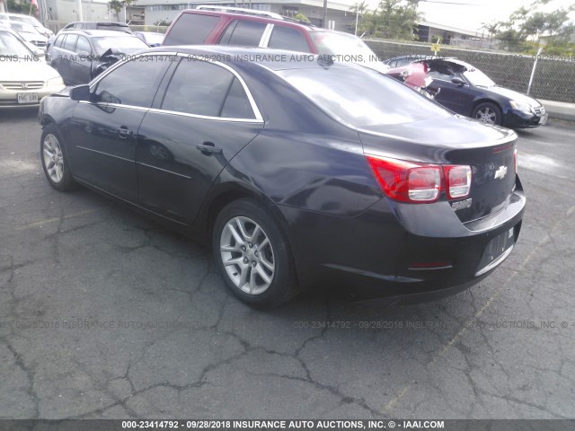 1G11C5SA5DU117207 - 2013 CHEVROLET MALIBU 1LT შავი ფოტო 3
