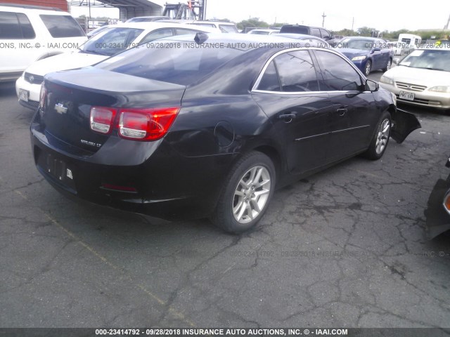 1G11C5SA5DU117207 - 2013 CHEVROLET MALIBU 1LT შავი ფოტო 4