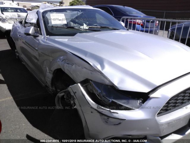 1FATP8EMXG5323896 - 2016 FORD MUSTANG  Silver photo 6
