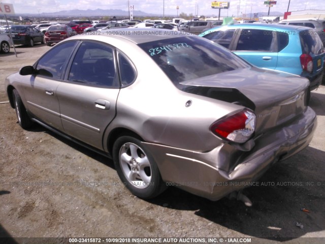 1FAFP55U03G261032 - 2003 FORD TAURUS SES BEIGE photo 3