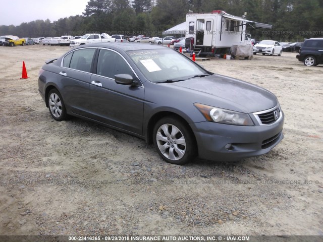 1HGCP3F81AA028037 - 2010 HONDA ACCORD EXL GRAY photo 1