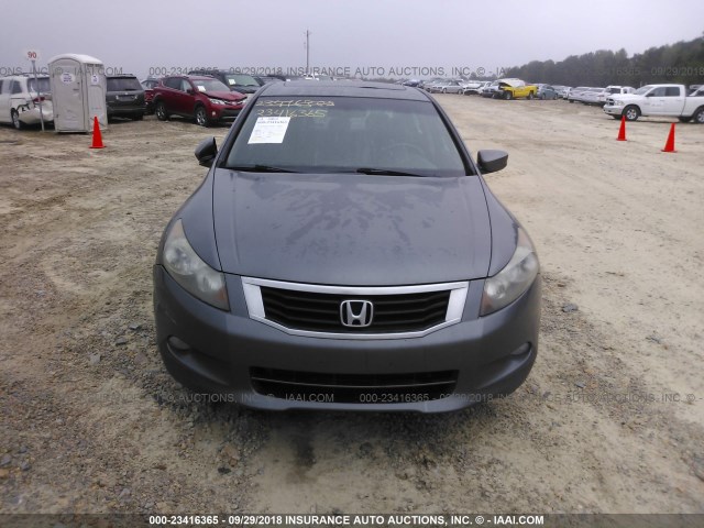 1HGCP3F81AA028037 - 2010 HONDA ACCORD EXL GRAY photo 6