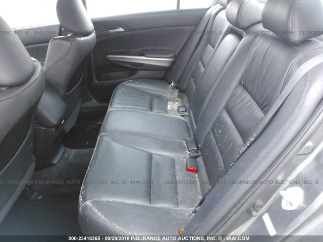 1HGCP3F81AA028037 - 2010 HONDA ACCORD EXL GRAY photo 8