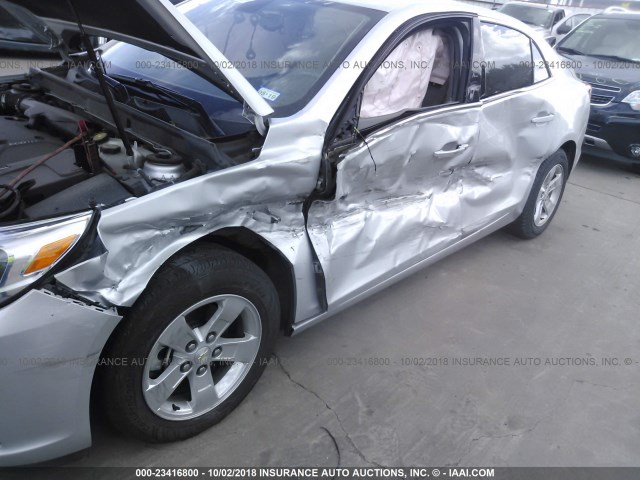 1G11B5SL5FF279737 - 2015 CHEVROLET MALIBU LS SILVER photo 6