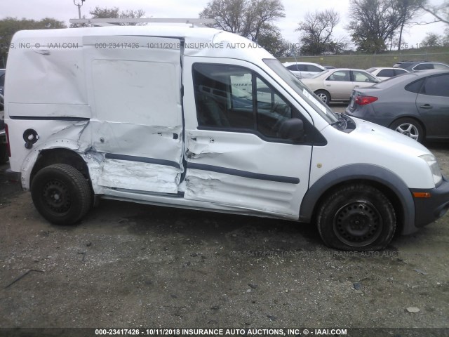 NM0LS7ANXDT171124 - 2013 FORD TRANSIT CONNECT XL WHITE photo 6