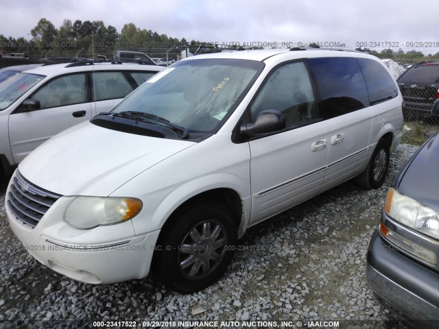 2A8GP64L96R774935 - 2006 CHRYSLER TOWN & COUNTRY LIMITED WHITE photo 2