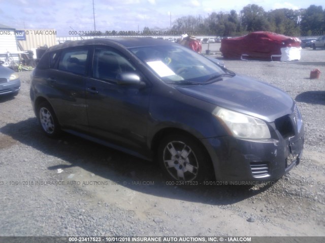 5Y2SP670X9Z457310 - 2009 PONTIAC VIBE GRAY photo 1