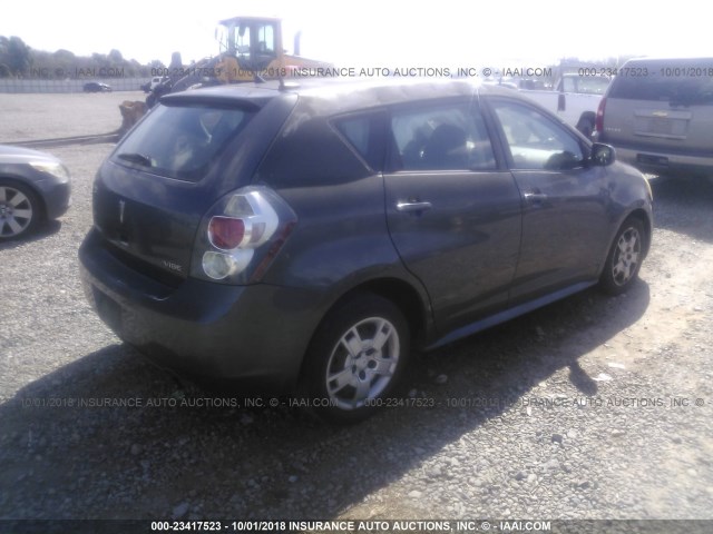 5Y2SP670X9Z457310 - 2009 PONTIAC VIBE GRAY photo 4