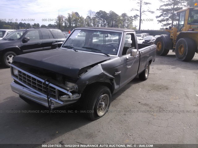 1FTBR10A9FUC73873 - 1985 FORD RANGER BLACK photo 2