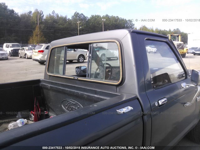 1FTBR10A9FUC73873 - 1985 FORD RANGER BLACK photo 8