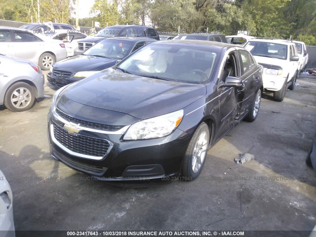 1G11C5SL4EF140629 - 2014 CHEVROLET MALIBU 1LT შავი ფოტო 2