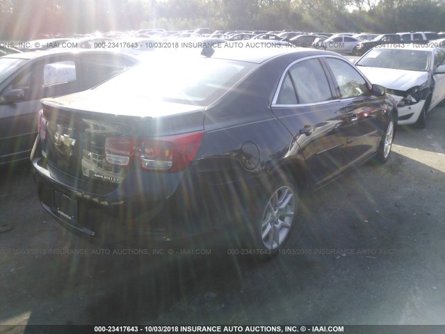 1G11C5SL4EF140629 - 2014 CHEVROLET MALIBU 1LT შავი ფოტო 4