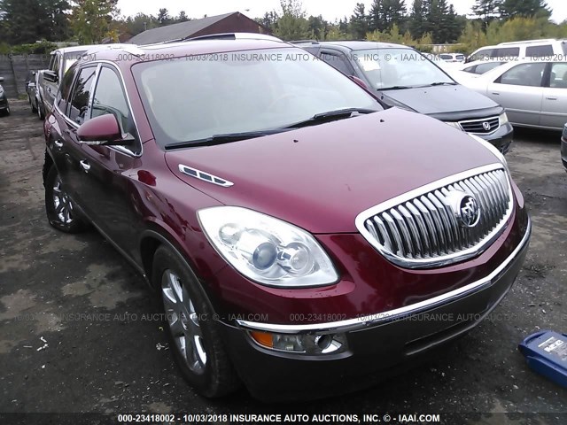 5GAEV23798J101766 - 2008 BUICK ENCLAVE CXL RED photo 1