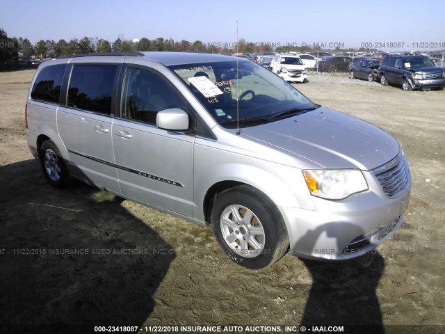 2A4RR5DG1BR636396 - 2011 CHRYSLER TOWN & COUNTRY TOURING GRAY photo 1