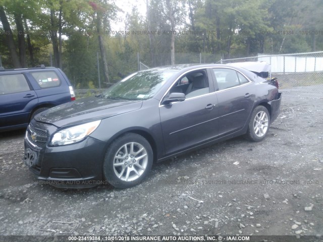 1G11C5SA5DF222835 - 2013 CHEVROLET MALIBU 1LT GRAY photo 2