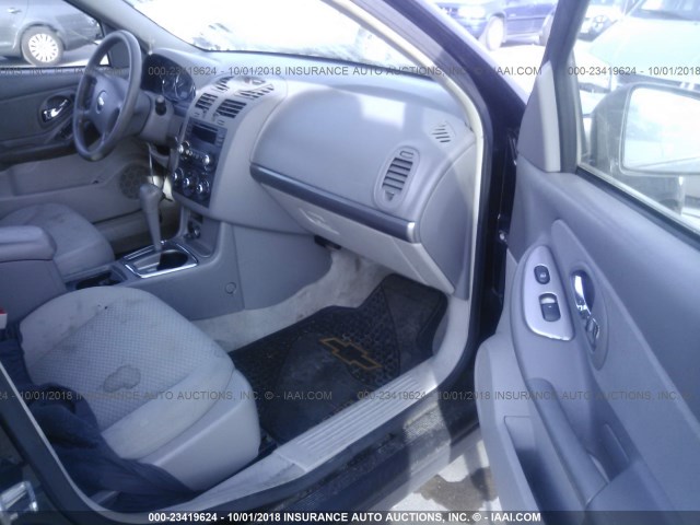 1G1ZS58F17F301979 - 2007 CHEVROLET MALIBU LS BLACK photo 5