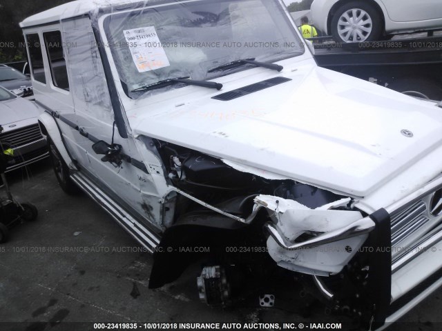 WDCYC3KH2JX295927 - 2018 MERCEDES-BENZ G 550 WHITE photo 6