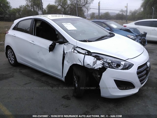 KMHD35LH5GU332103 - 2016 HYUNDAI ELANTRA GT WHITE photo 1