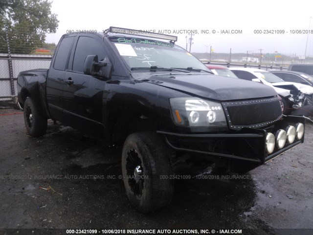 1N6BA06C78N310794 - 2008 NISSAN TITAN XE/SE/LE/PRO-4X BLACK photo 1