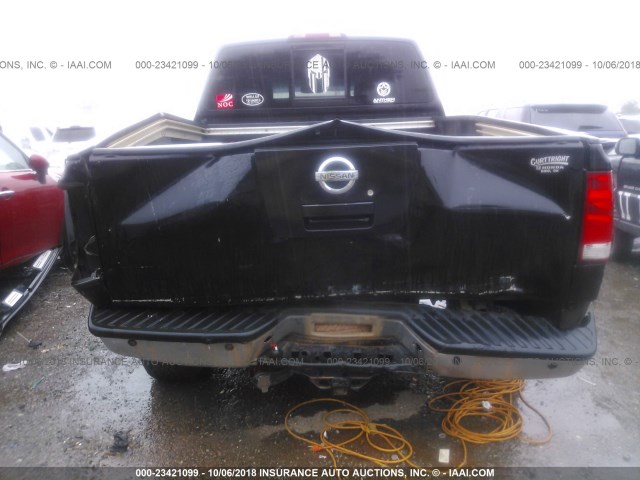 1N6BA06C78N310794 - 2008 NISSAN TITAN XE/SE/LE/PRO-4X BLACK photo 6