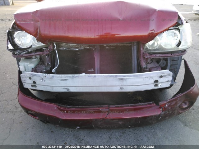 JTEGF21A520033946 - 2002 TOYOTA HIGHLANDER LIMITED RED photo 6