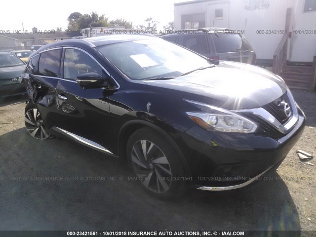 5N1AZ2MHXFN283567 - 2015 NISSAN MURANO S/SL/SV/PLATINUM BLACK photo 1