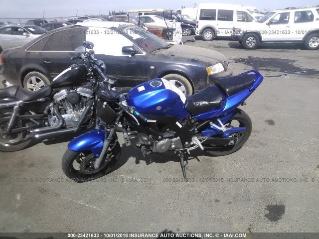 JS1VP53A852101280 - 2005 SUZUKI SV650 BLUE photo 9