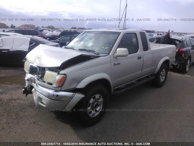 1N6ED26Y6XC320352 - 1999 NISSAN FRONTIER KING CAB XE/KING CAB SE GOLD photo 2