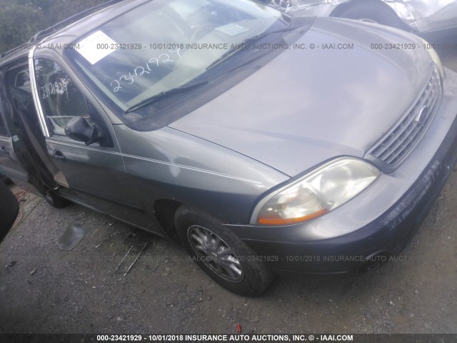 2FMZA51461BC04025 - 2001 FORD WINDSTAR LX GRAY photo 1