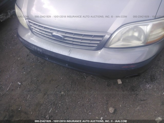 2FMZA51461BC04025 - 2001 FORD WINDSTAR LX GRAY photo 6